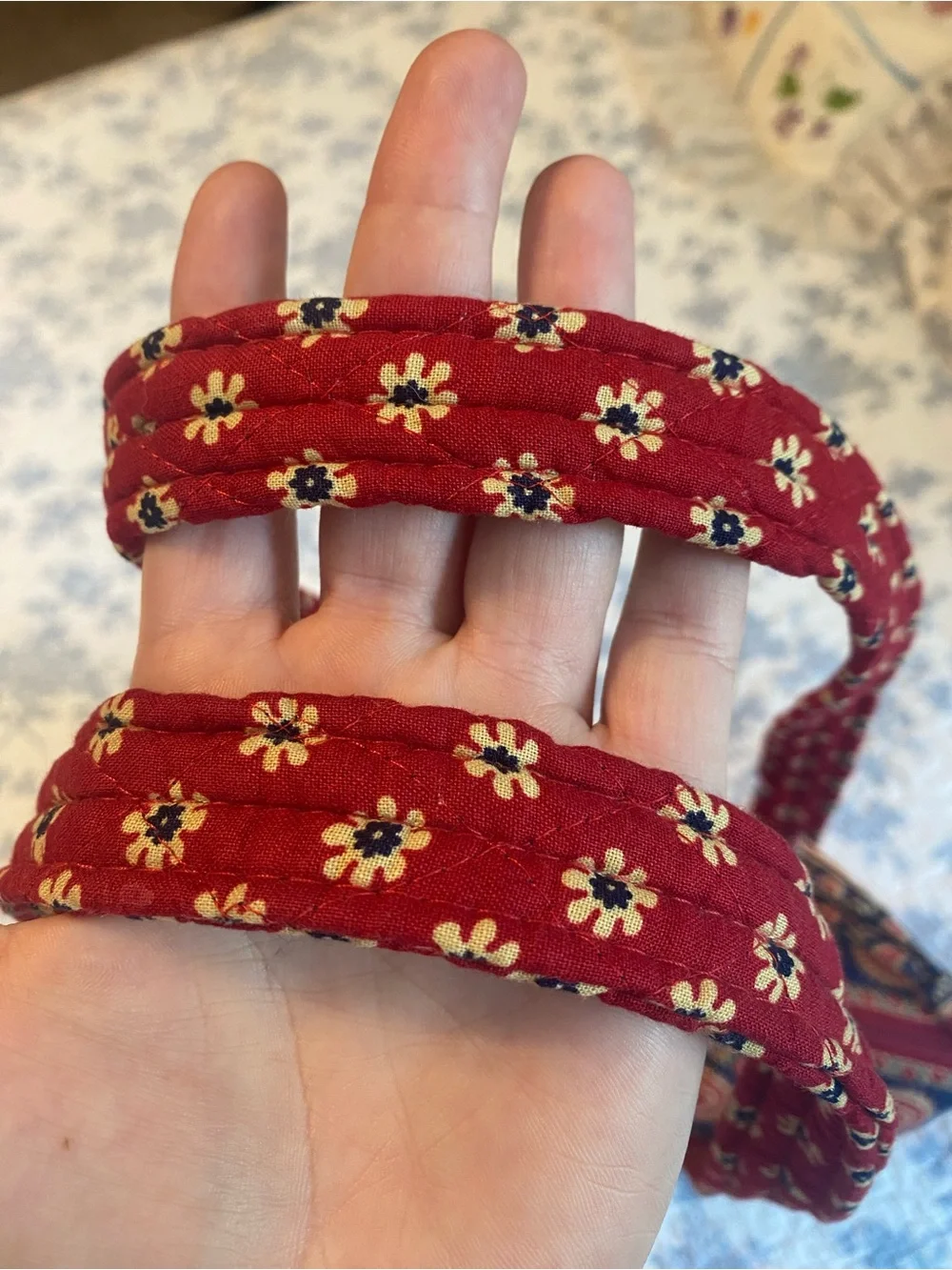 Vera Bradley Vintage Betsy Americana Shoulder Bag
